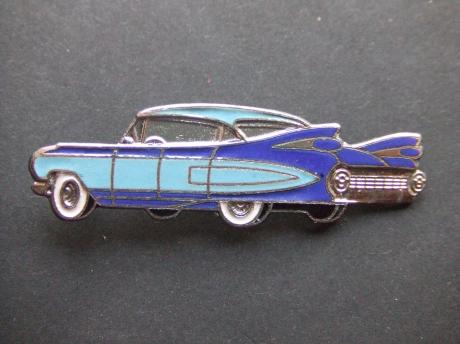 Cadillac Eldorado bouwjaar 1959 blauw oldtimer